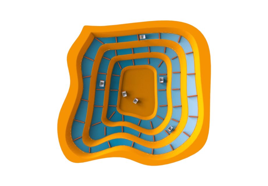 3D open-pit model